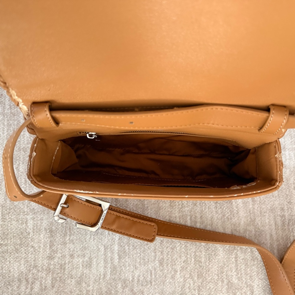 JW PEI Brown Woven Crossbody Bag - Picture 2 of 11